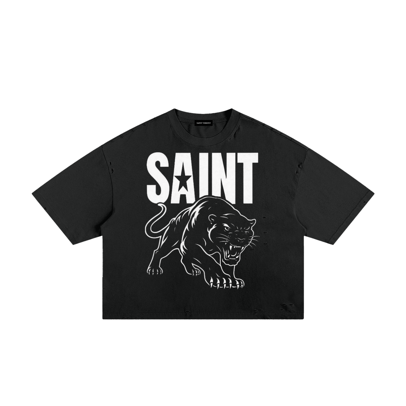 Classic Frayed Boxy Tee