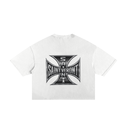 Classic Frayed Boxy Tee