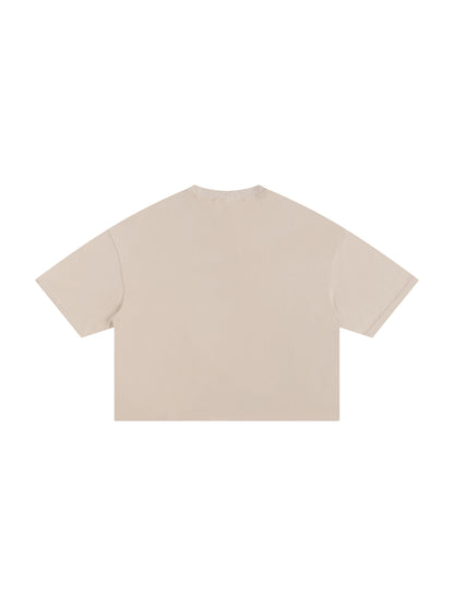 Classic Frayed Boxy Tee