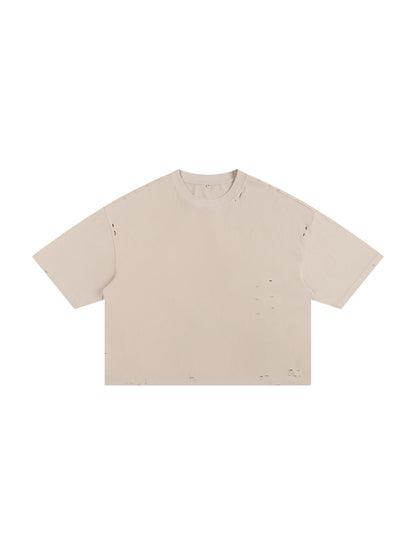 Classic Frayed Boxy Tee